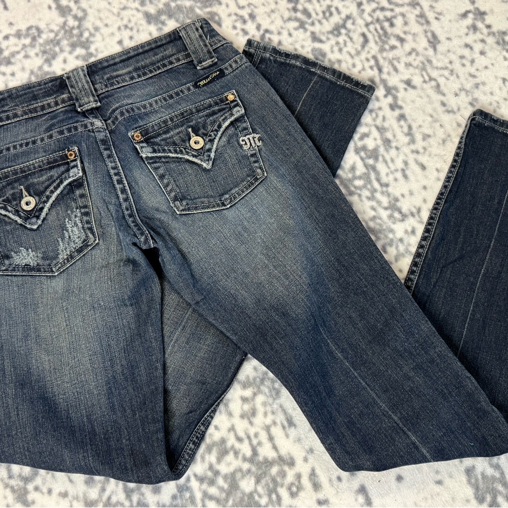 Miss Me mid rise straight denim jeans